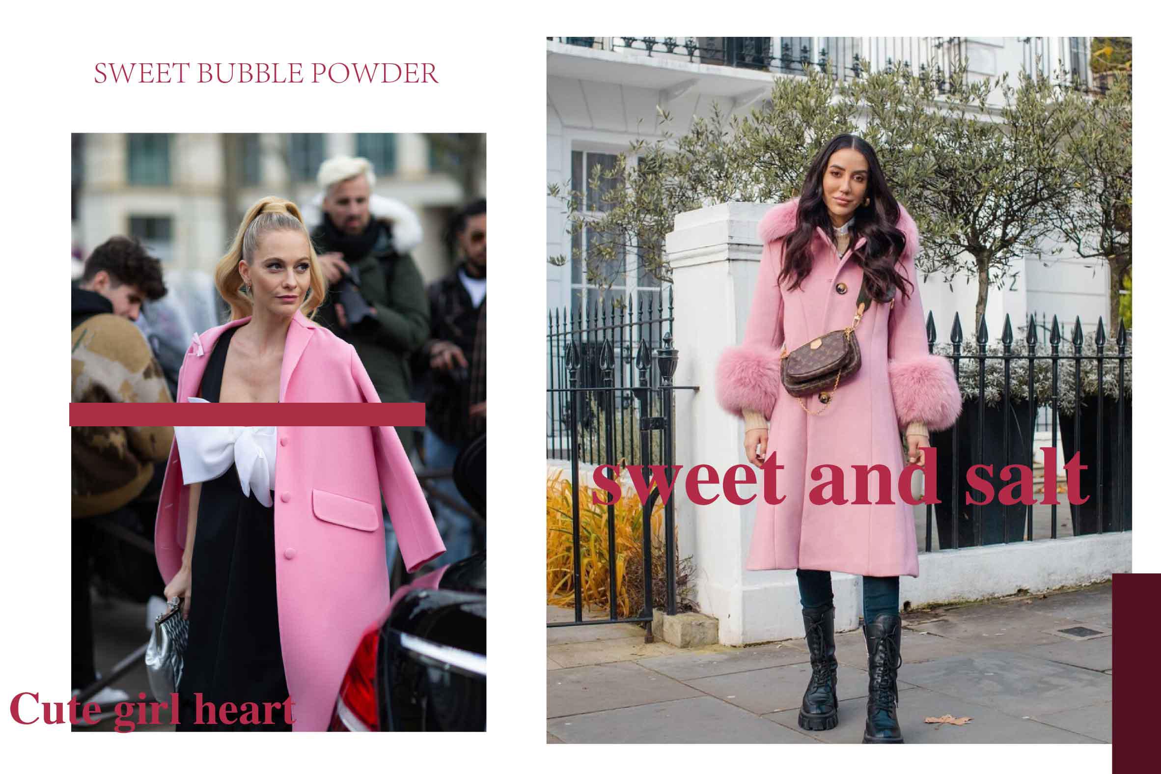 The popular color of 2021, the sweet bubble gum powder is coming. It's