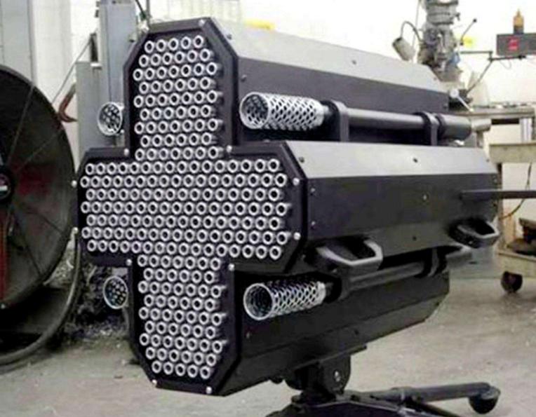 Fired a million bullets every minute, it only takes seconds to destroy