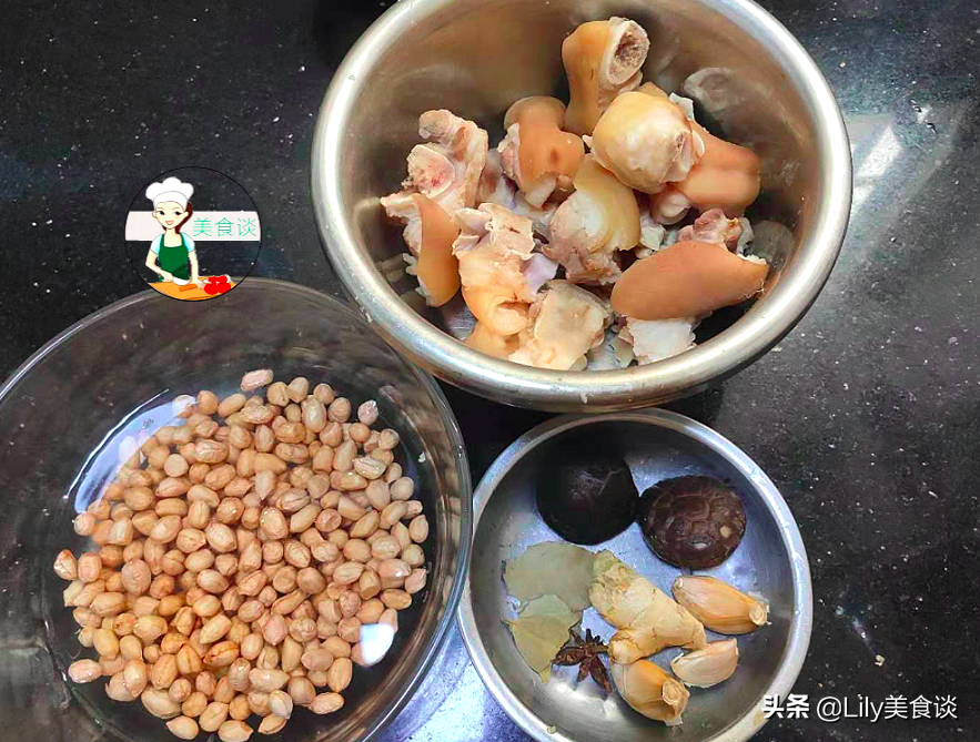 图片[4]-花生焖猪手做法步骤图 春天吃特营养-起舞食谱网