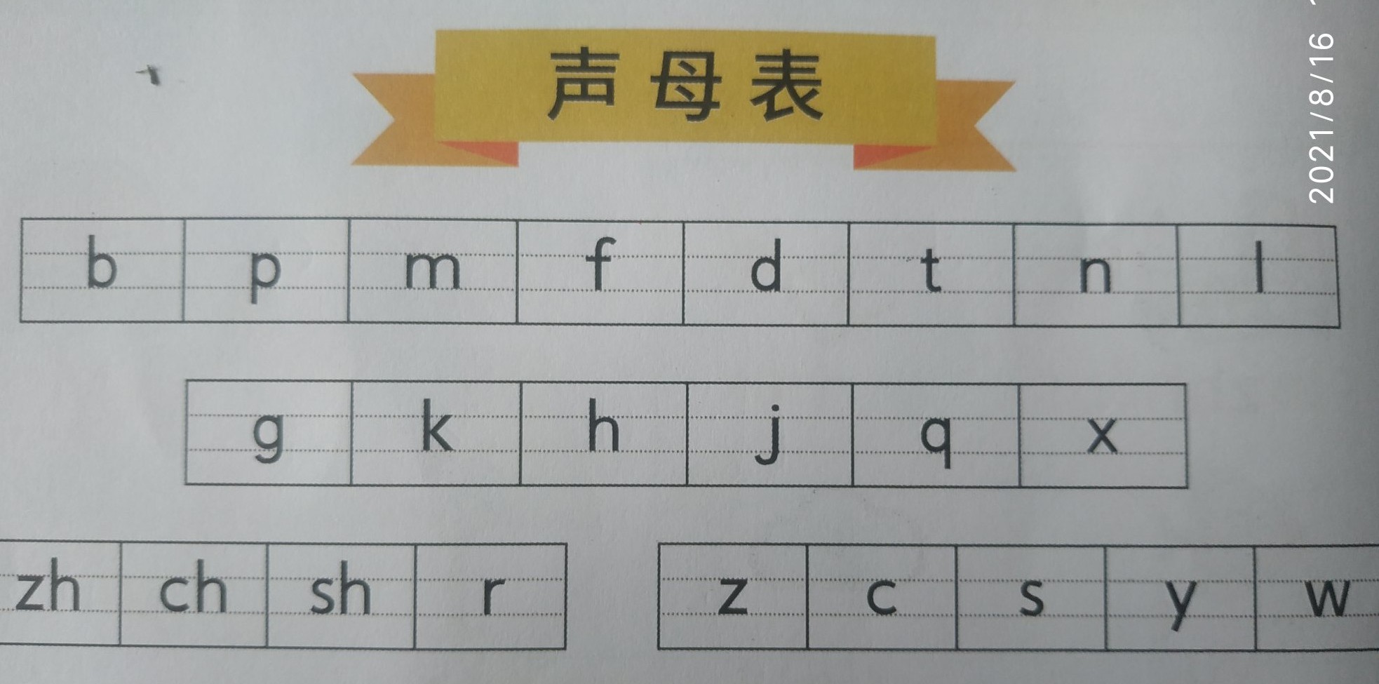 26个单韵母表图片整理（幼升小准备起来：26个汉语拼音字母表读法+写法+笔顺） | 说明书网