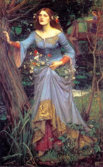 英国画家沃特豪斯 浪漫如梦幻般的唯美画作