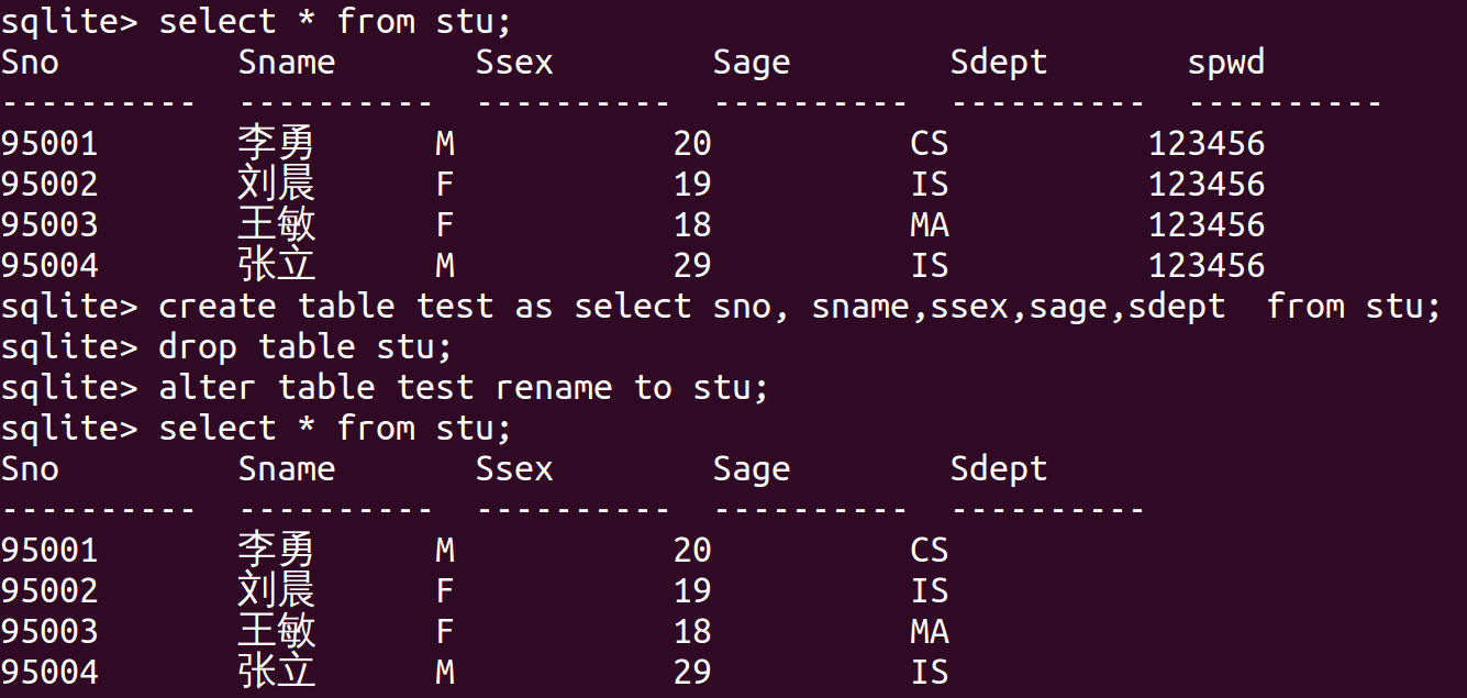 嵌入式数据库sqlite3「基础篇」基本命令操作小白一看就懂