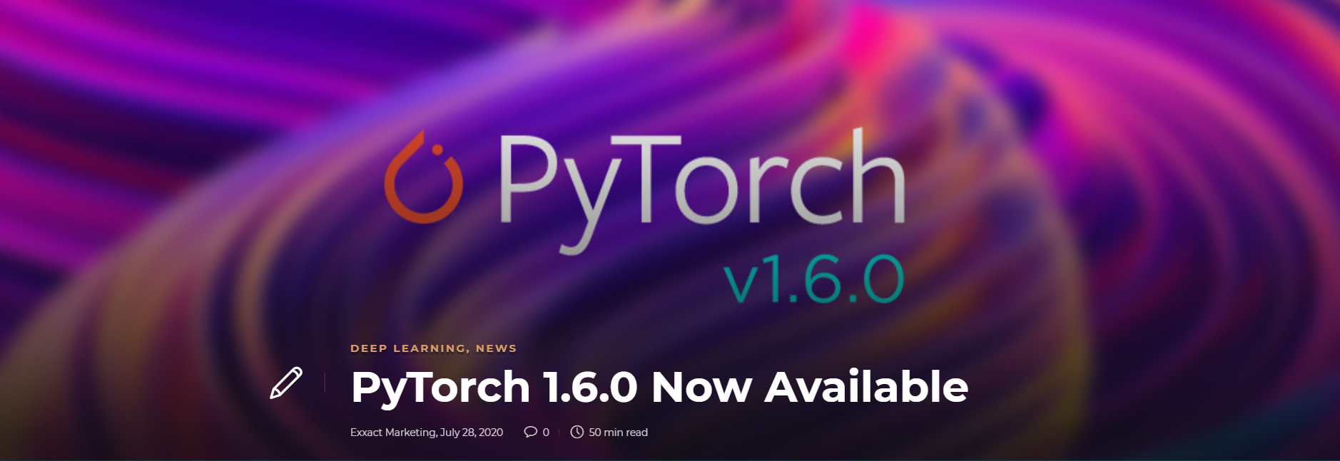 PyTorch 1.6.0正式发布