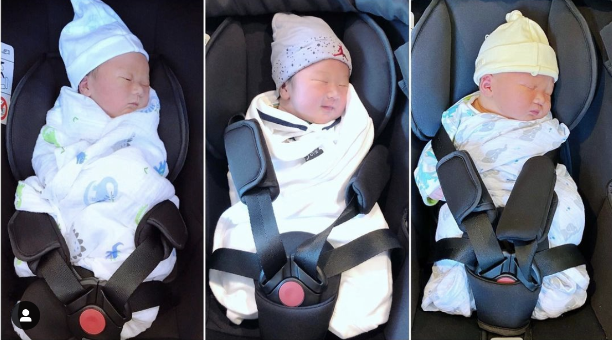 胡杏兒老公曬長子變魔術，奕霆戲精上身超愛演，大眼睛靈動顏值高