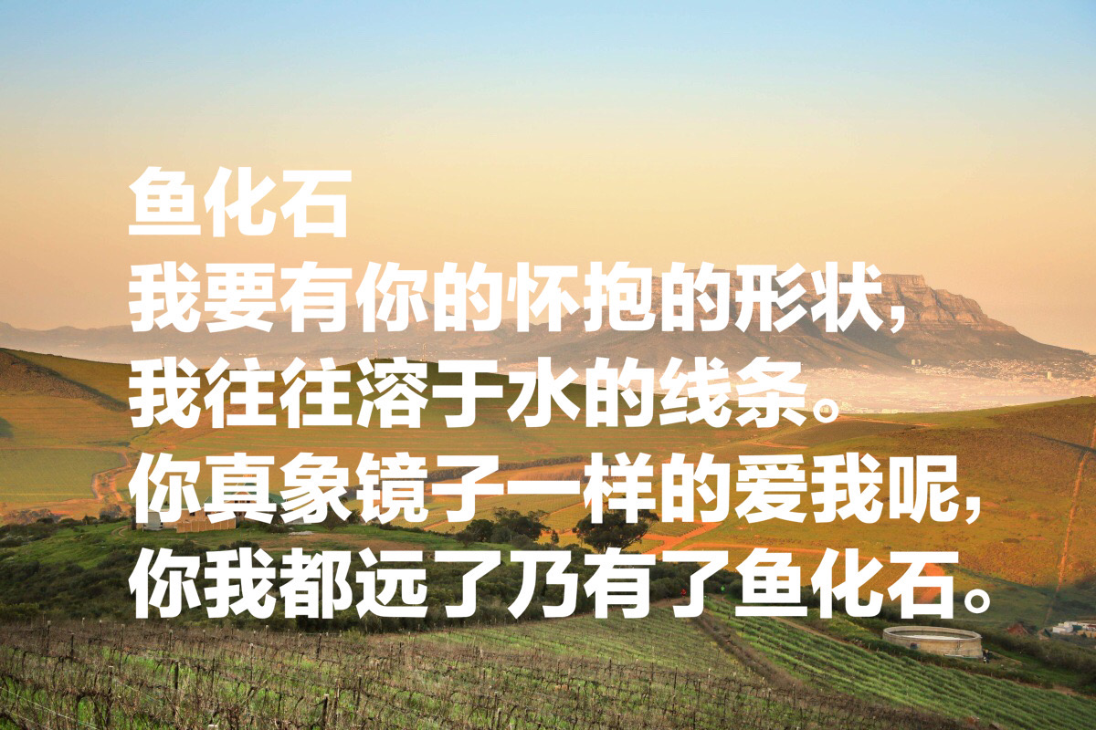卞之琳唯美短诗八首：你站在桥上看风景，看风景人在楼上看你-第5张图片-非凡网