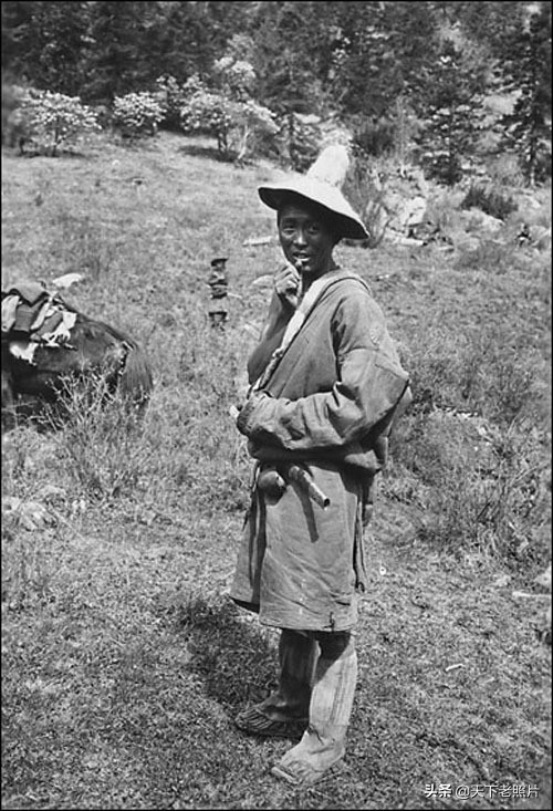 1926年甘南藏民人物风貌老照片30幅 各阶层人物缩影