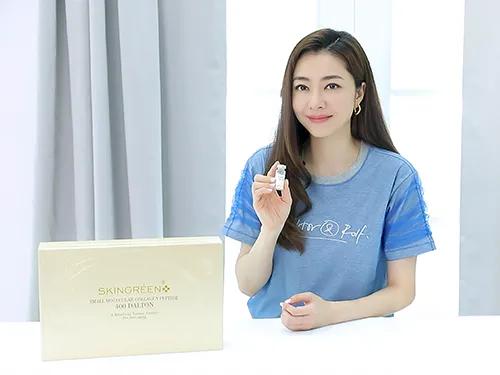胶原蛋白肽进行时，年轻肌肤只差个仙格丽小分子胶原蛋白肽！