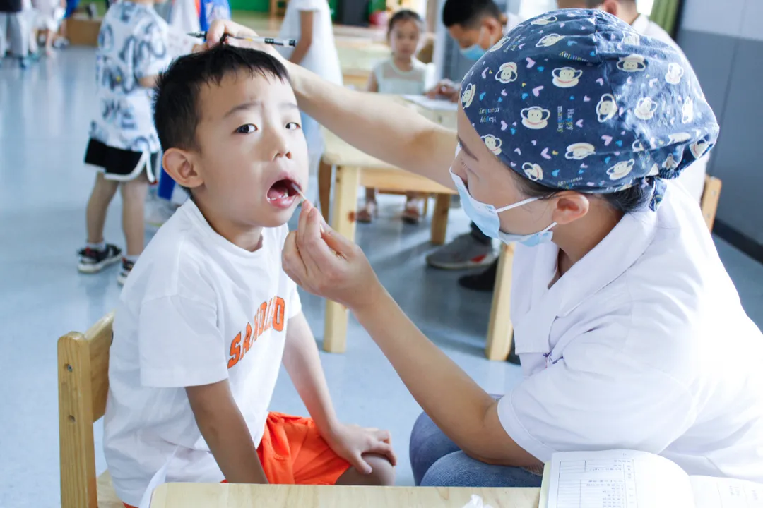高新区汇爱幼稚园丨体检护航,儿保同行!年度体检日顺利进行