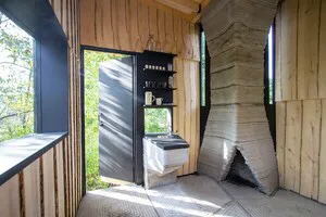 未来建筑工艺，利用数据技术和3D打印的房子 - ASHEN Cabin小屋