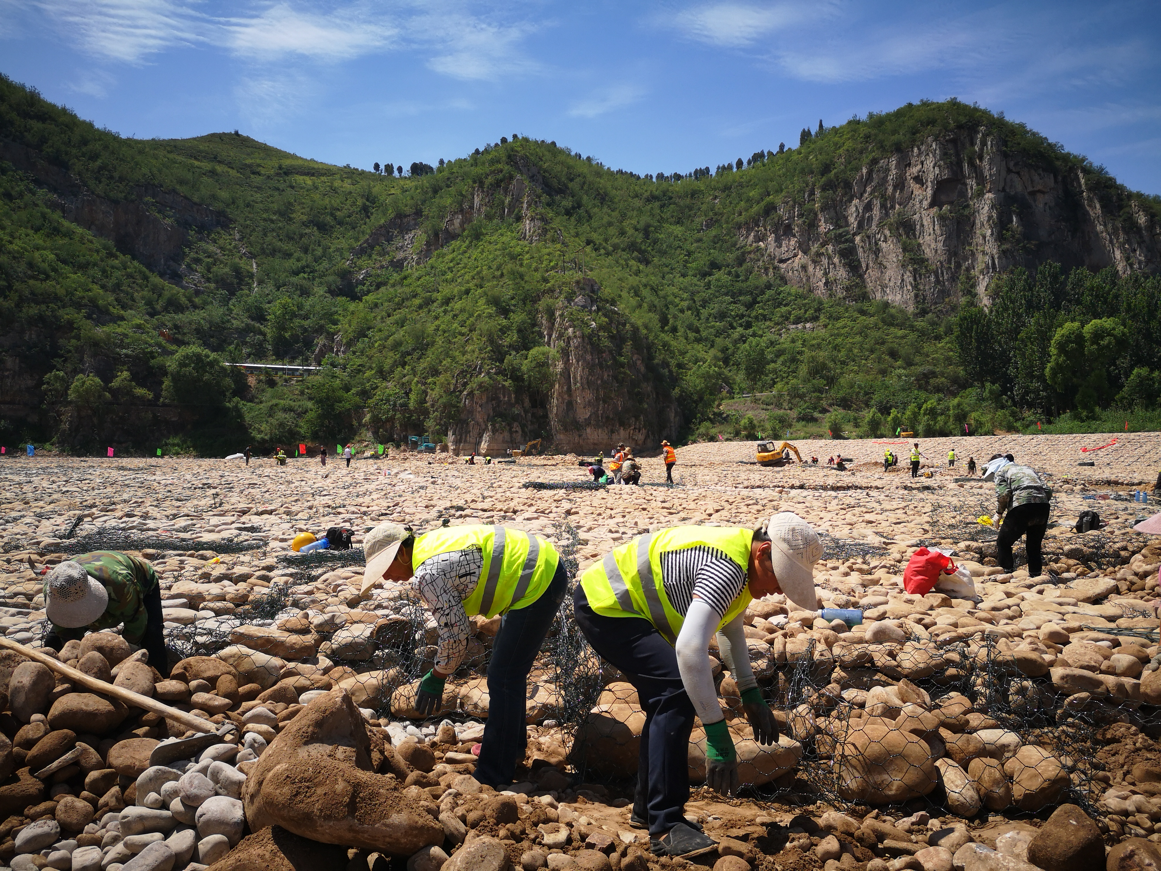 邯郸涉县：太行红河谷生态水系建设如火如荼