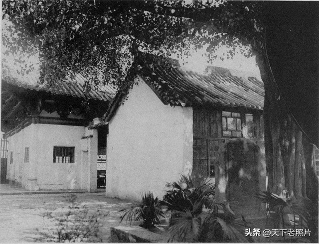 1910年广州老照片 百年前的广州光孝寺风光一览