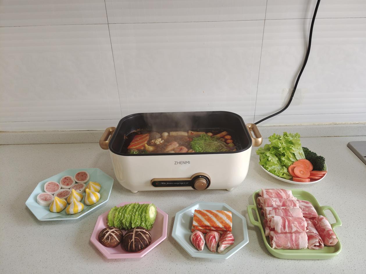 煎炒烹炸煮一锅搞定，臻米多功能料理锅让媳妇从此爱上厨房