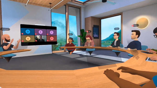 Facebook推出VR版远程办公应用，让打工人在家体验沉浸式开会