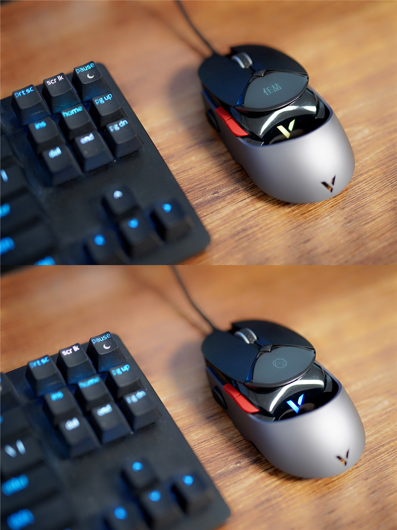 电竞级屏显雷柏VT960双模游戏鼠标游戏体验快人一步