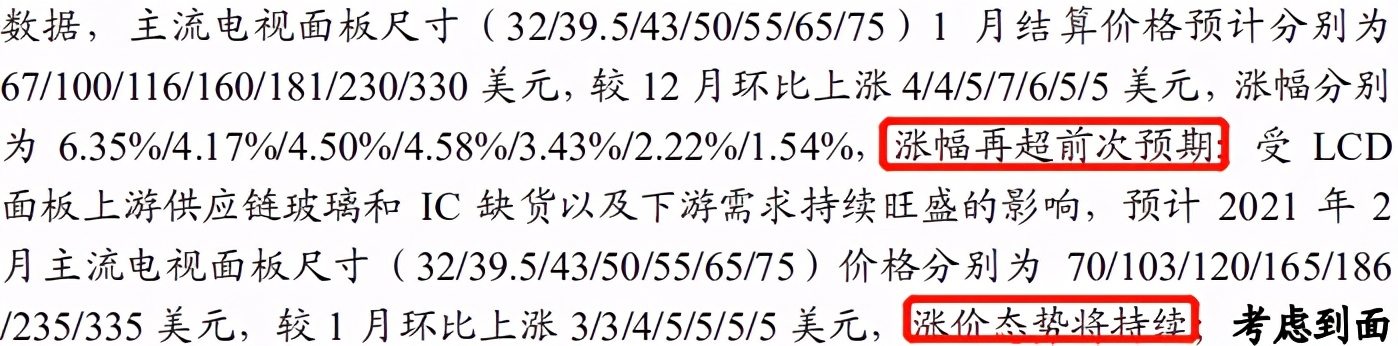 京东方︱2020躺着挣钱，2021会艰难吗？