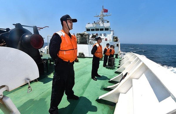 中国海警获开火授权！早已备好大量重装备，等待对手的不只是舰炮