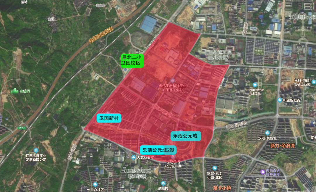 2021年南昌经开区小学学区划分来啦(图3)