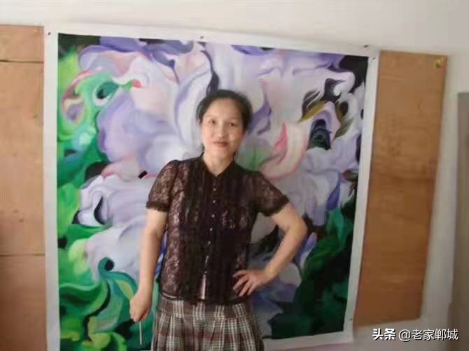 清新脱俗，意境深远：崔来霞油画作品欣赏