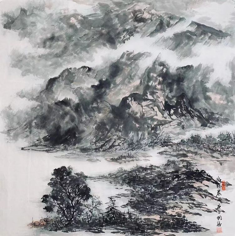 书画家陆国强——我心中的山水