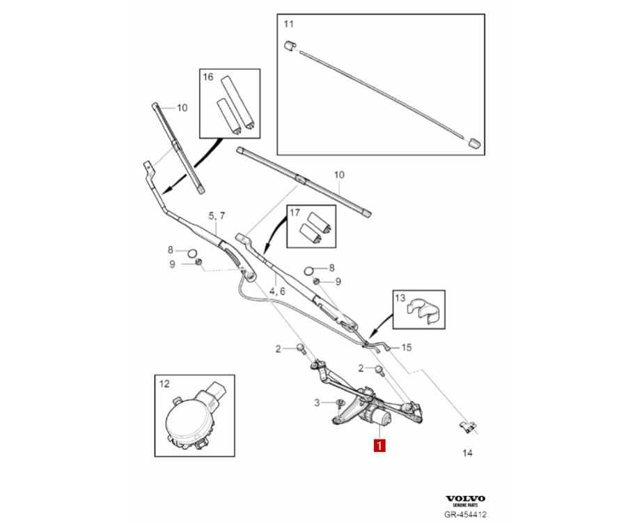 The Volvo XC60 wiper makes an abnormal noise, and three reasons for the failure cannot be ruled