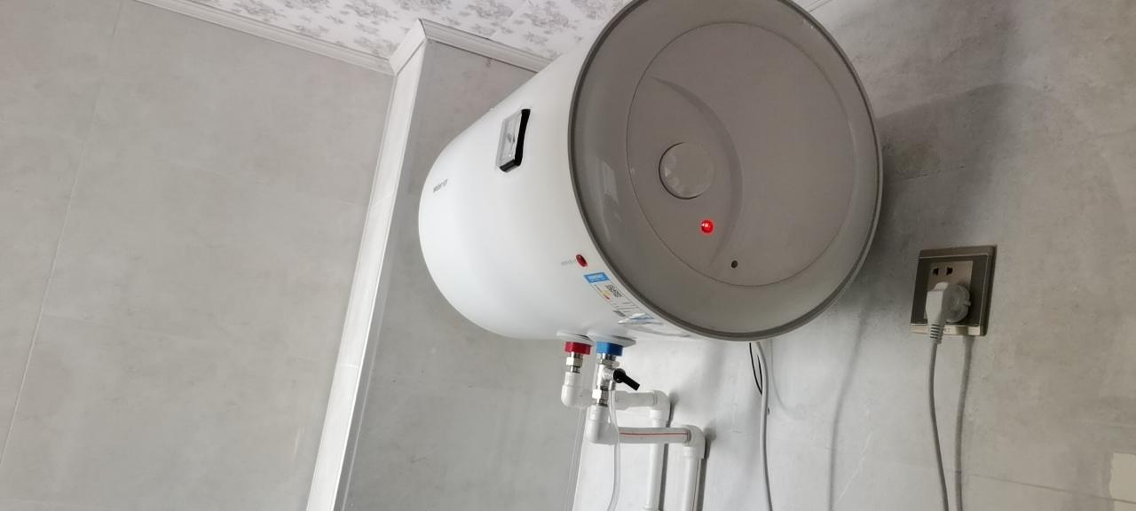 The electric water heater has a "lifesaving device", so you don't need
