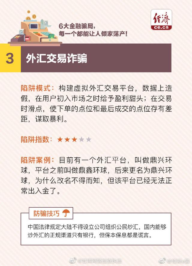 这6大金融骗局，每一个都能让人倾家荡产！