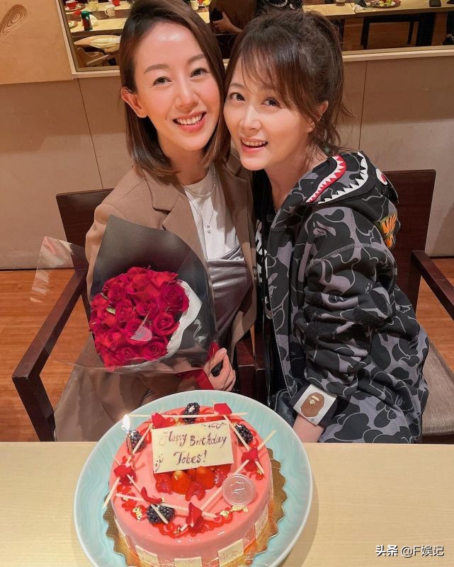 佘詩曼湯盈盈等TVB七魔女齊聚為梁靖琪慶生還有老公恩愛相陪