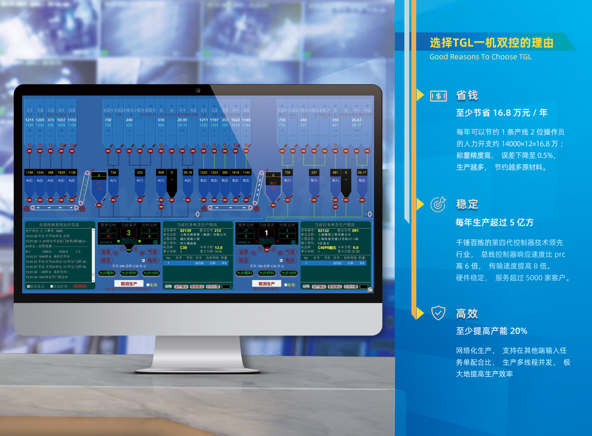 思伟软件一机双控与单生产系统对比优势，成本减半，效率翻倍