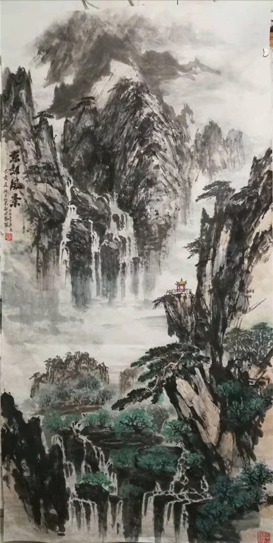 庆祝建党100周年——宣和至臻·书画家姜锐网络专题展