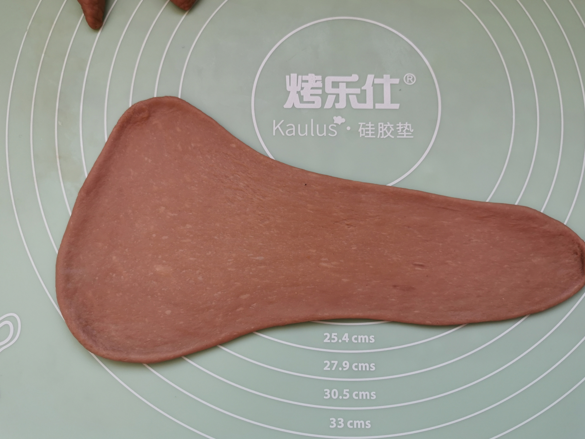 用了幾十次的牛角麵包配方，柔軟拉絲，放3天不會硬，比買的好吃