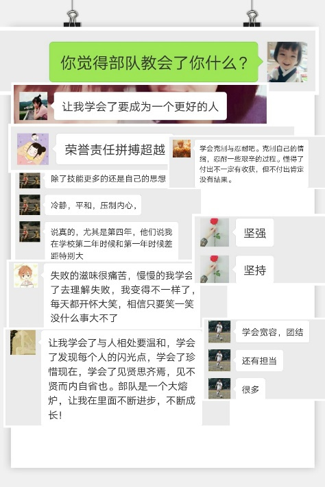 部队教会了你什么？