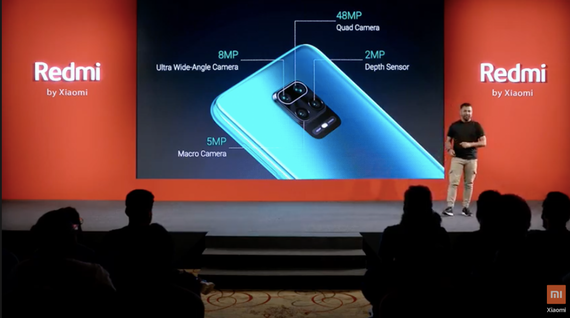 Redmi Note 9S公布 骁龙720G 5020mAh充电电池1277元起