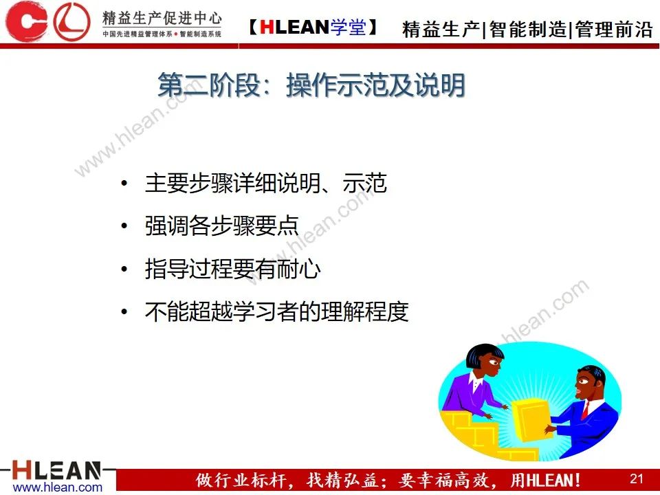 「精益学堂」OJT基础知识---四步法