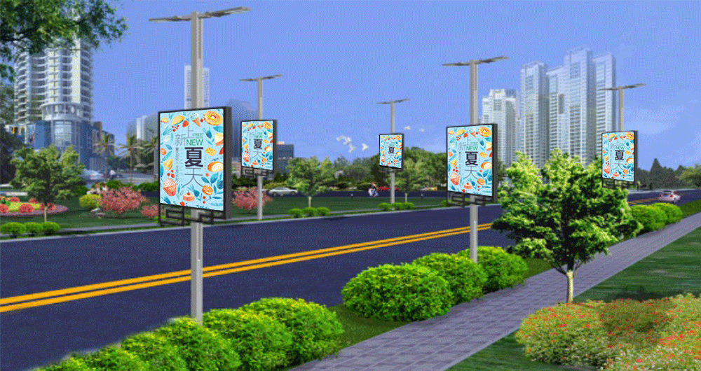 智慧城市蓬勃发展 LED智慧灯杆屏应用势不可挡