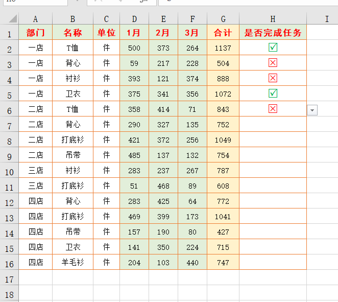 Excel中方框里打勾和叉的3种方法，还可以自动变换颜色哦