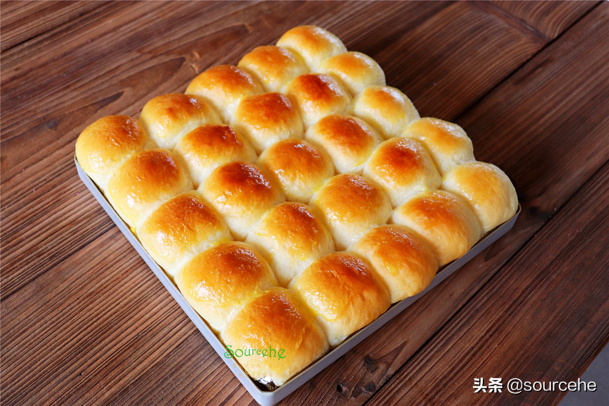 軟排包，從第一次做烘焙到現在9年，每週都做一次，從來沒吃膩過