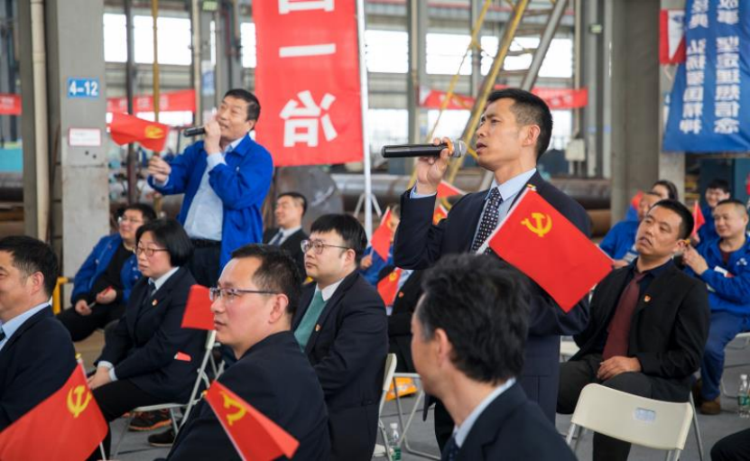 中国一冶科工公司：“两山”建设者这样上党课