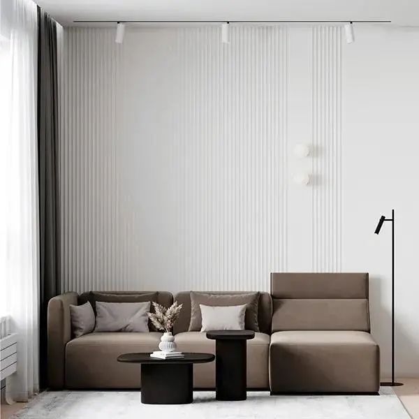 There are 10,000 possibilities for the sofa background wall, but you