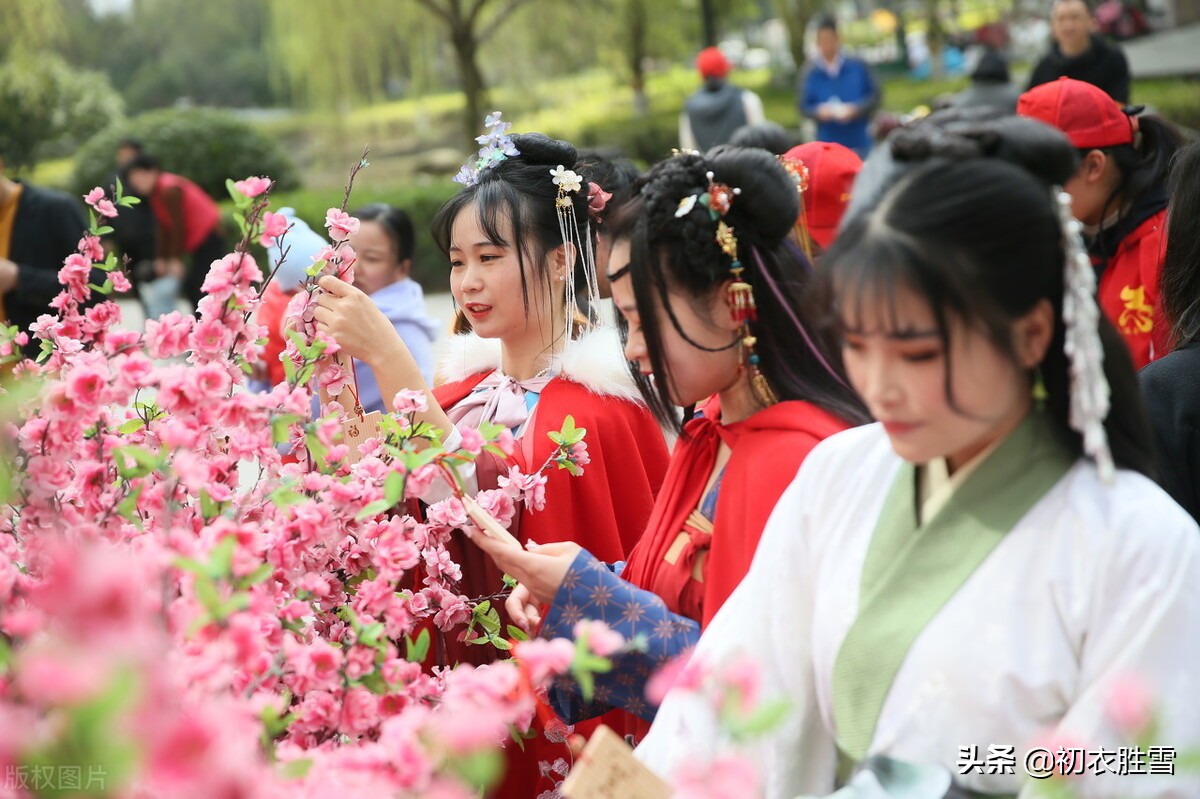 花朝节美诗五首：故国春早，红雨深芳草