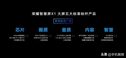 拿做手机的心态做电视机？荣誉产生全新升级智慧屏X1系列