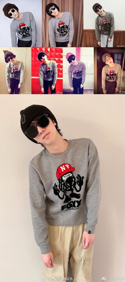 Particular ceremony feels! Hua Chenyu is worn 8 years same the dress is celebrated unripe, pose article record is not poor