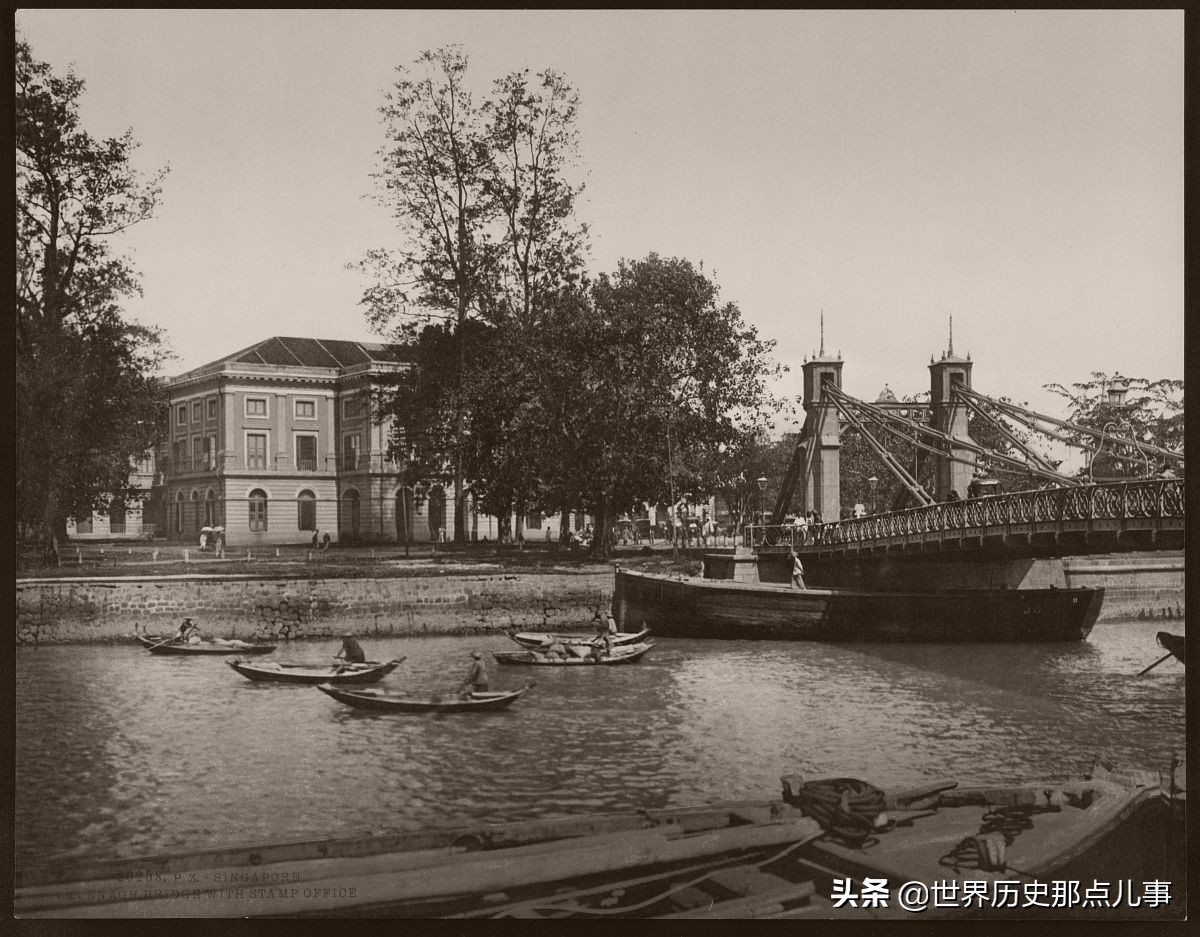 10张珍贵老照片：1890年新加坡的风土人情，你想
