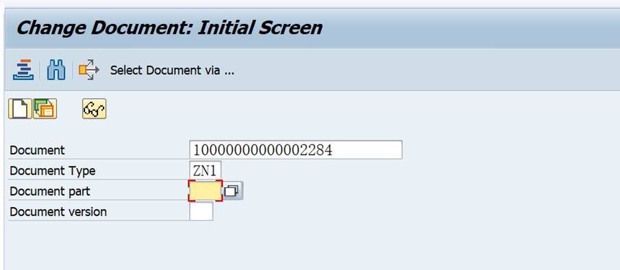 SAP CV02N 审批一个文档