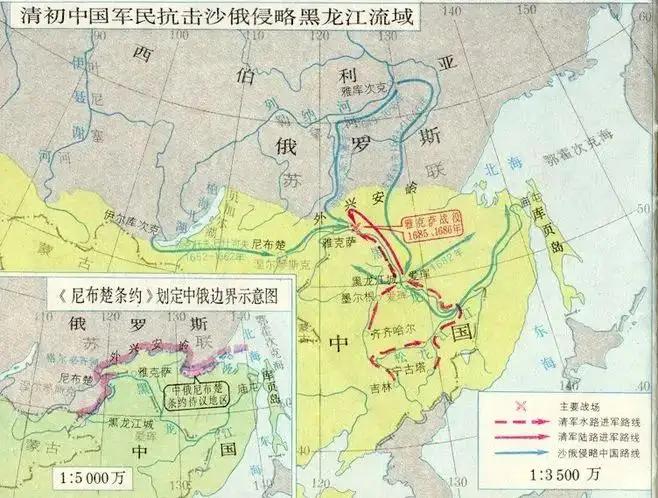 清朝前期，中國擁有的六大海洋