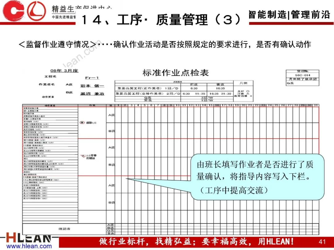 「精益学堂」自工序完结培训讲义