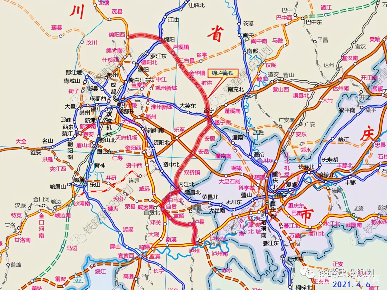 通车！自贡、泸州高铁今日开始运营！宜宾段通车时间也快了