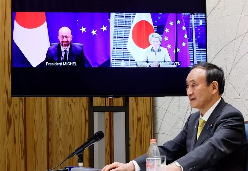 日本拉歐盟“干預台灣問題”，充當美“聯盟制華”戰略急先鋒