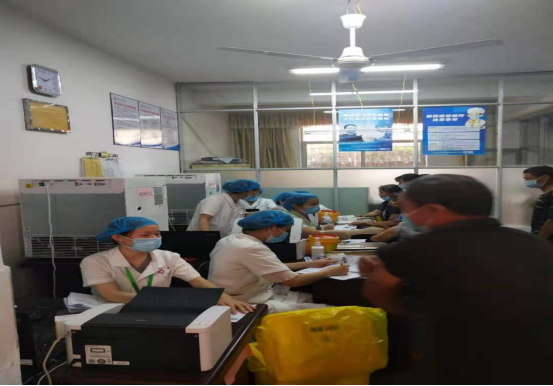 「我为群众办实事」“—记文陂卫生院在新圩新冠疫苗接种点