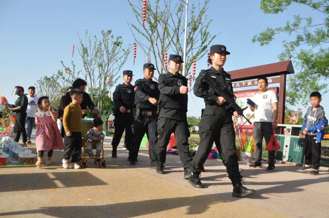 出门见警!看亳州特警的“五一时光”
