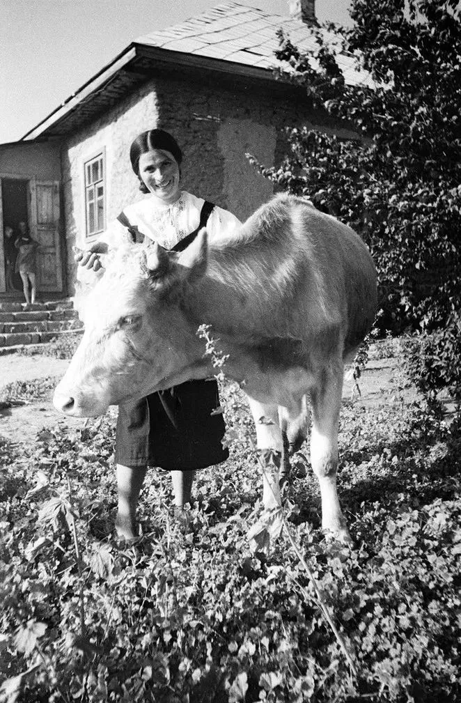 27张苏联时代乌克兰乡村女人老照片，不愧是美女如云的国度